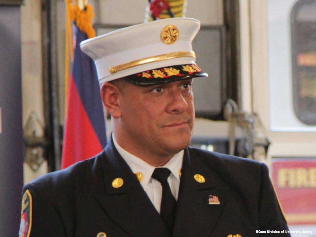 UConn Fire Chief William Perez