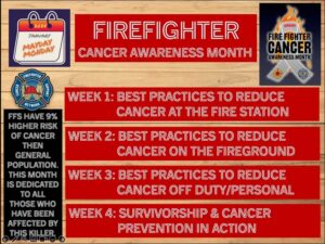 Firefighter Cancer Awareness Month