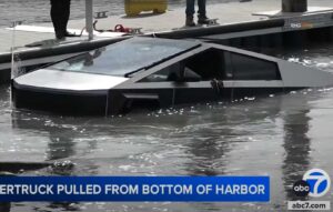 Cybertruck in Ventura Harbor